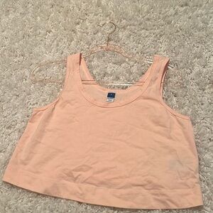 old navy cropped tank top